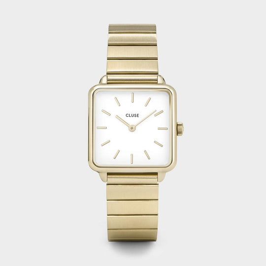Giftbox La Tétragone Watch & Slider Bracelet Gold CG10305 - watch face