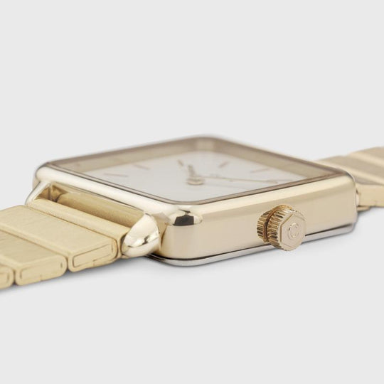 Giftbox La Tétragone Watch & Slider Bracelet Gold CG10305 - watch face detail