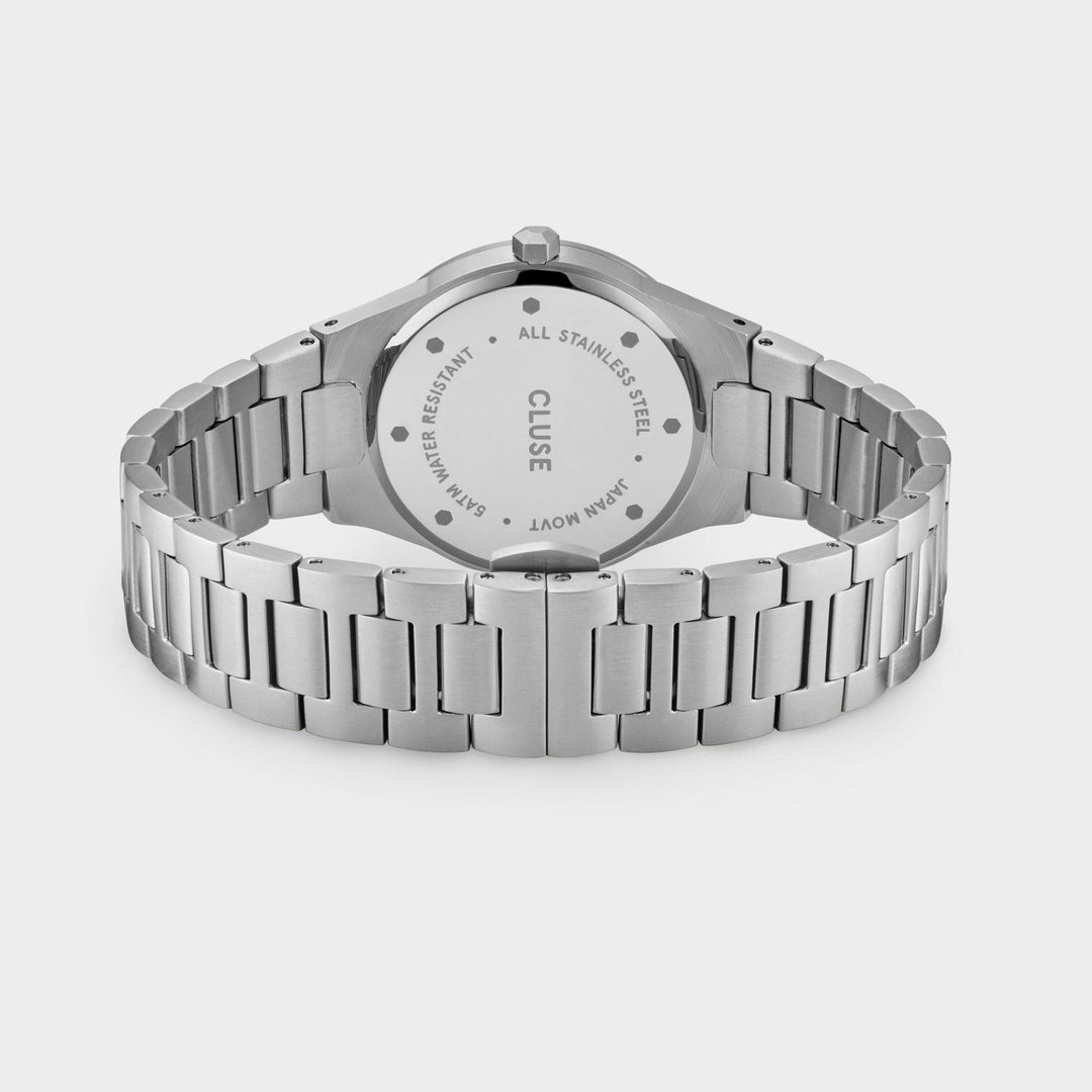 CLUSE Vigoureux Silver Colour by Katharina CW0101210004 - Watch claps and back