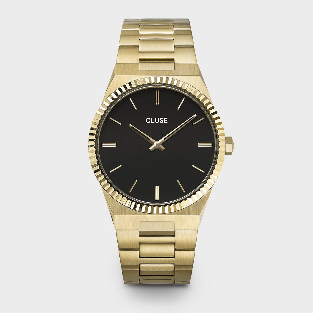 CLUSE Vigoureux Gold, Black CW0101503007 - Watch