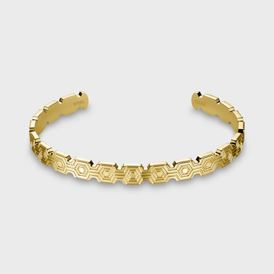 CLUSE Essentielle Open Bangle Gold Colour CB13302 - Bracelet