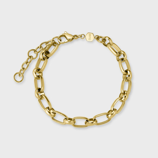 CLUSE Essentielle Mixed Oval Bracelet Gold Colour CB13317 - bracelet