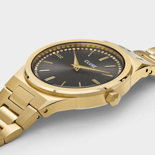CLUSE Vigoureux Gold by Caroline Receveur CG0101210001 - Watch case dial