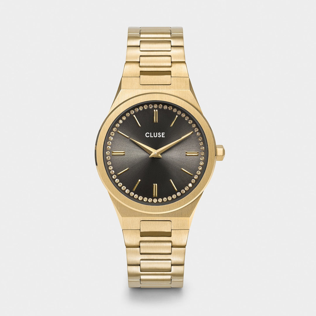 CLUSE Vigoureux Gold by Caroline Receveur CG0101210001 - Watch