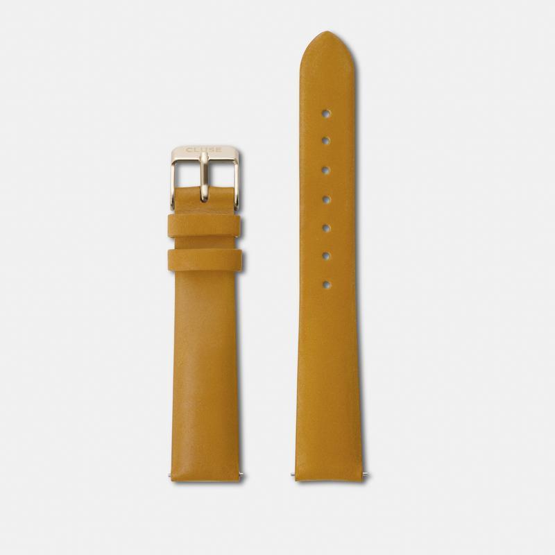 CLUSE Minuit Strap Mustard/Gold CLS355 - Strap