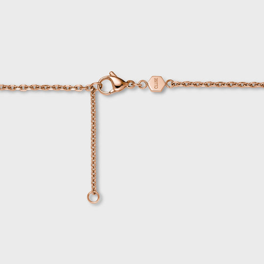 CLUSE Essentielle Hexagon MOP Necklace Rose Gold Colour CN13301 - Necklace detail