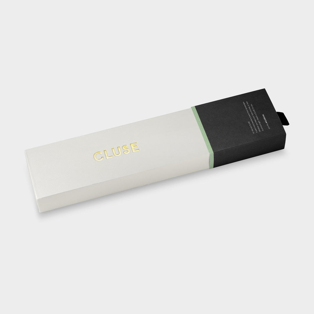 CLUSE Minuit Nylon Black, Silver Colour CW11601 - Packaging