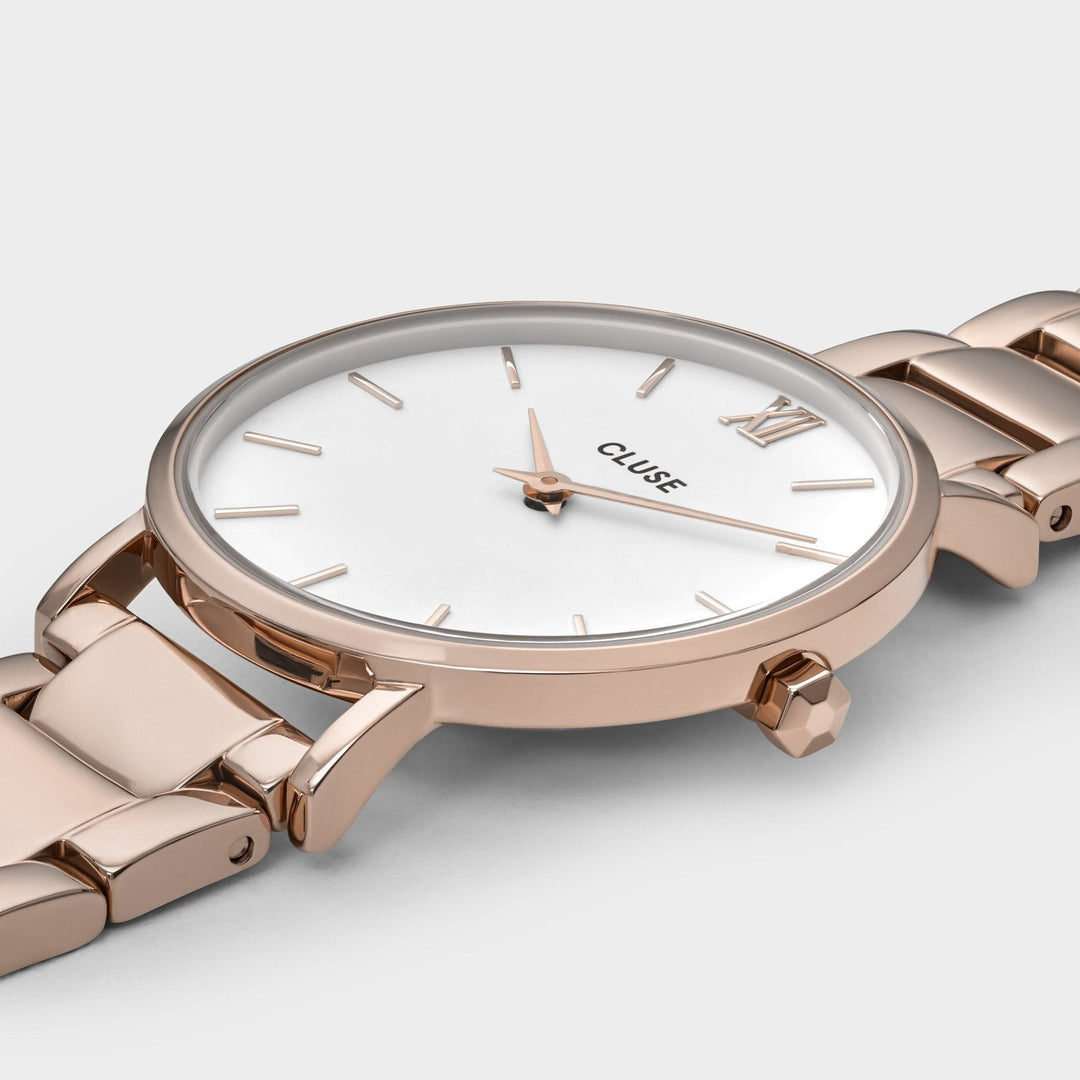 Gift box Minuit Watch and Bracelet Rose Gold Colour