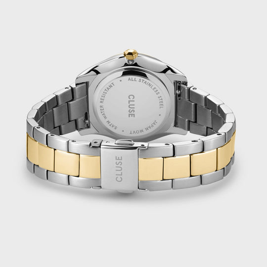 CLUSE Féroce Petite Steel Bicolour CW11207 - Watch clasp and back