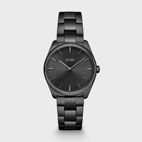 CLUSE Féroce Petite Steel Full Black CW11214 - Watch.