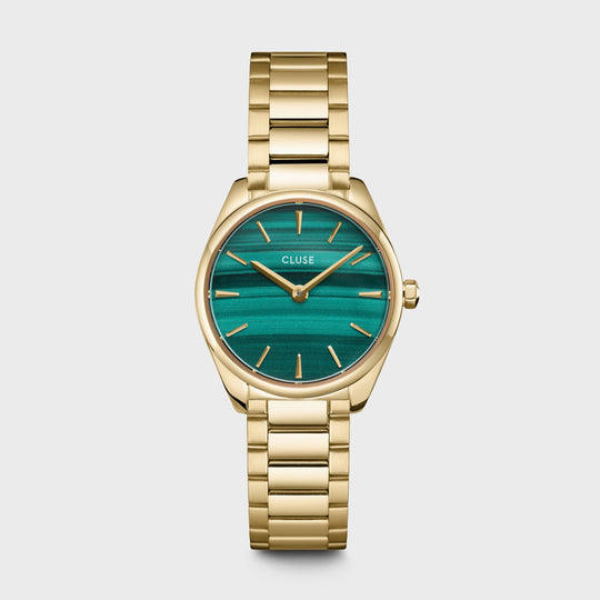 CLUSE Féroce Mini Steel Green/Gold CW11702 - Watch.