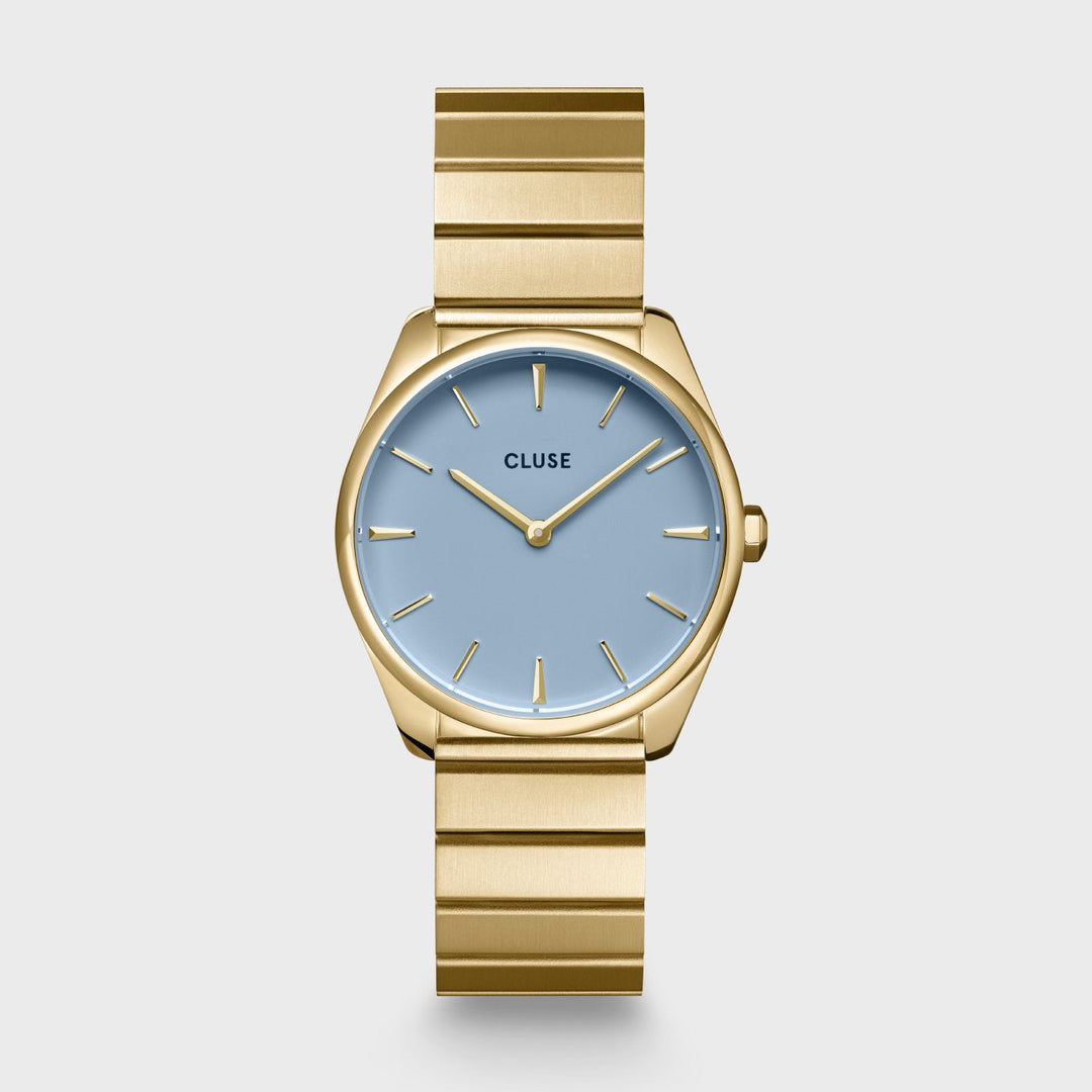 CLUSE Féroce Petite Steel Blue, Gold Colour CW11203 - Watch