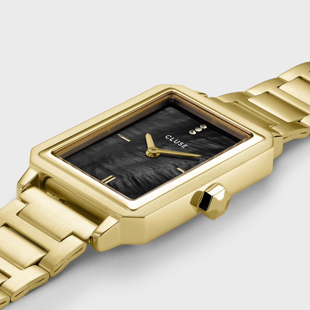 CLUSE Fluette Gold Colour by Iris Mittenaere CW14001 - Watch case detail