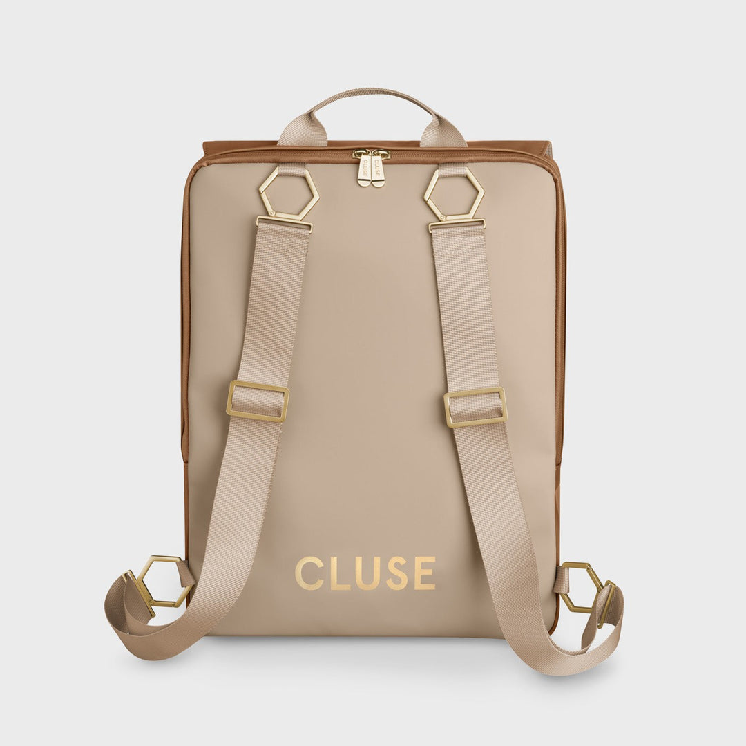 CLUSE Le Réversible Camel/Beige CX03508 - Backpack Back Camel