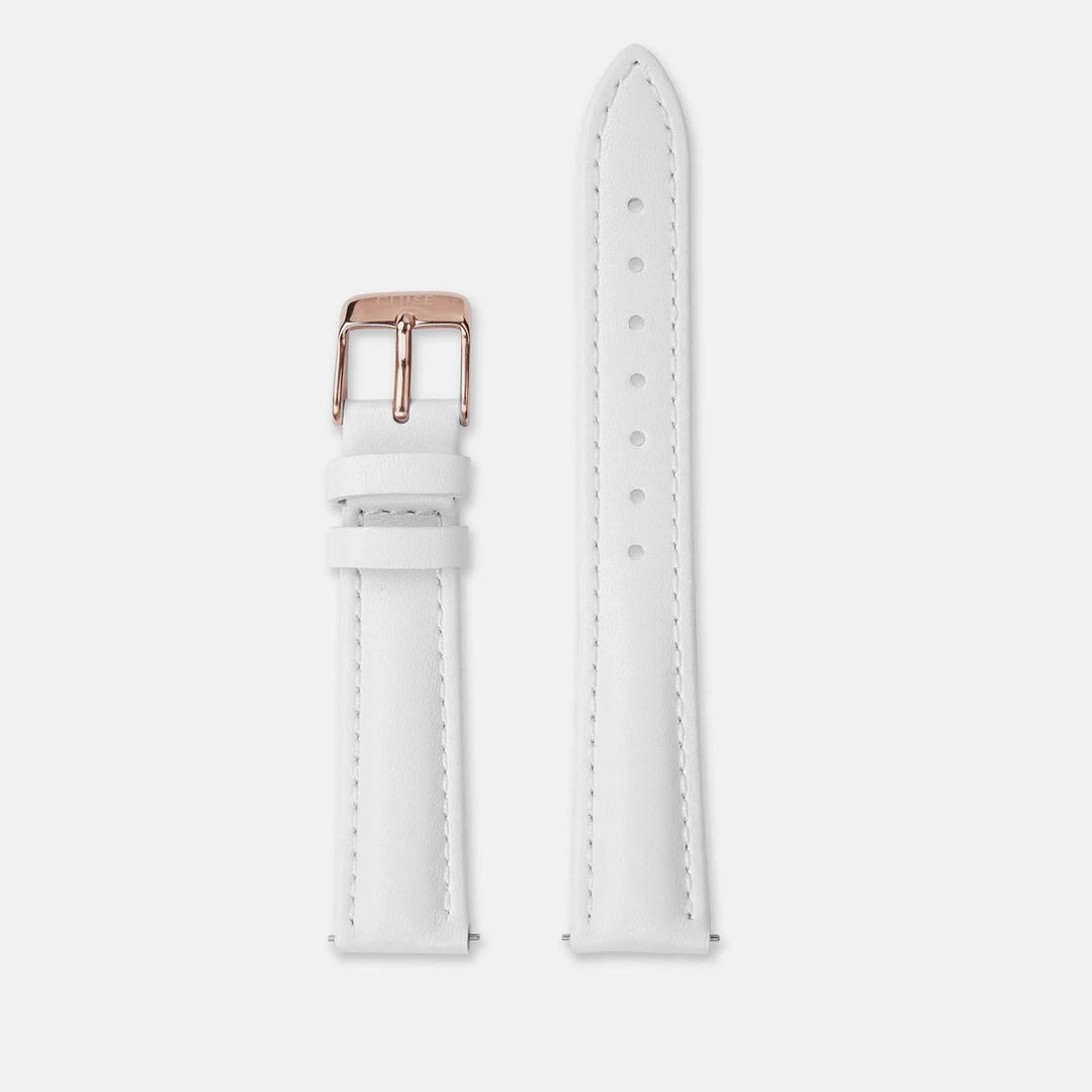 CLUSE 16 mm Strap White/Rose Gold CS1408101032 - strap