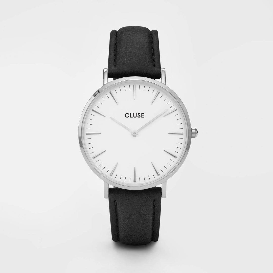 CLUSE La Bohème Silver White/Black CL18208 - watch