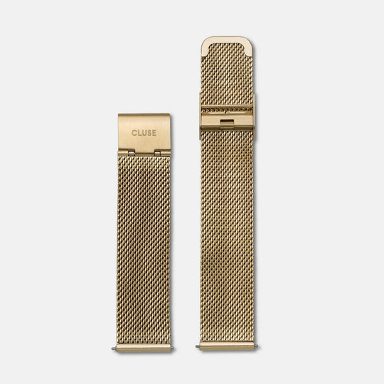 CLUSE Strap 18 mm Mesh Gold/Gold CS1401101009 - Strap