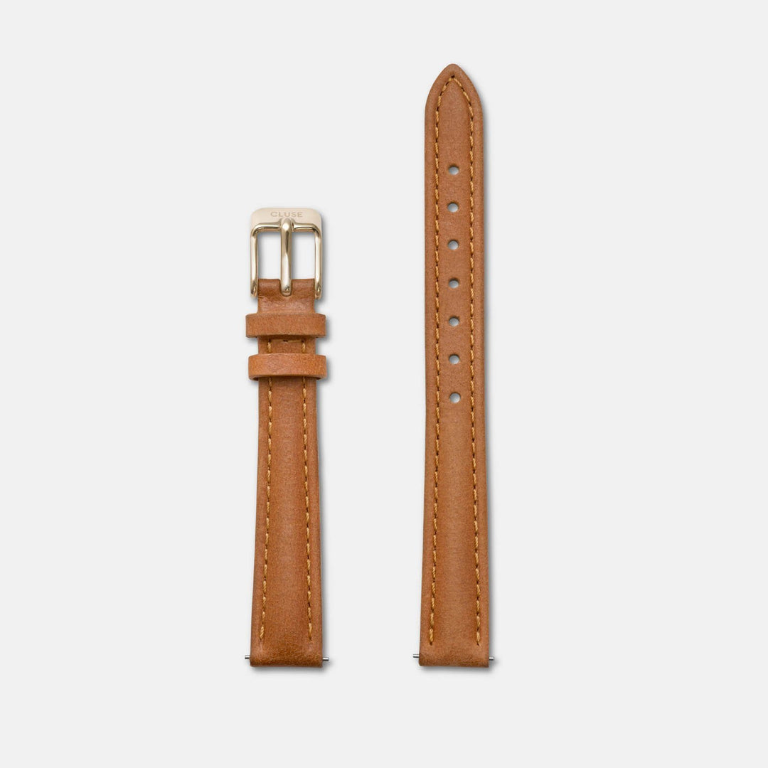 CLUSE 12 mm Strap Caramel/Gold CLS520 - strap